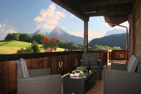 Apartamento \"Berchtesgaden\" para 2-4 pessoas, cerca de 85 m², 2 quartos, sala de estar, varanda - Image 4