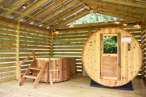 Station 91 | Cabin Near Helen | SAUNA & CEDAR TUB - Image 2