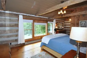 Pondview Cabin - Rustic Log Style Home, Grill, Wifi, Screen Porch, Trail, View, Pond Access, King Bed - Image 5