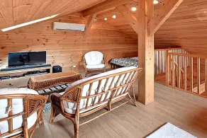 Chalet Bois Cosy - Climatisé - Piscine privée - Image 2