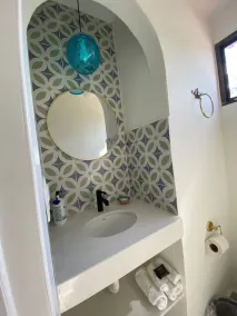 PlayaSol Beachfront Condo with large pool, steps to beach,  walk to town square - Image 4