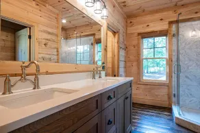 Custom built mountain house on trout stream with tons of privacy & hot tub. - Image 5