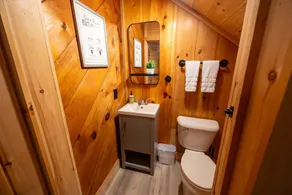 Katahdin - Cabin 4 · Lawrence`s Lakeside Cabins | `Katahdin`: Boat Dock + Kayaks - Image 3