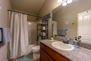 Peaceful 3BR Base • Close to NWA Events & Trails. Secure Garage and Jetted Tub. - Image 5
