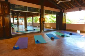 Eco 1 BR apt w/ lg terrace, ionization system pool, yoga classes, big gardens - Image 2