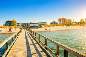 Eksklusiv lejlighed \"havklit\" i direkte strandplacering med balkon med havudsigt NY KONSTRUKTION - Image 5