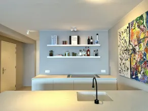 comfy design apartment with garden and sea view - Image 4