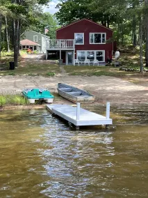 Maine Lakefront Cottage Vermietung mit Sandstrand - Image 5