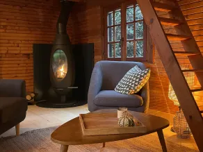 Chalet Cocooning de Campagne - Domaine Privé - 5 Étangs - Image 2