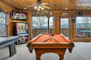 Ultimate Mountain Retreat: Secluded Cabin + Stunning Views + Hot Tub + Game Room - Image 3