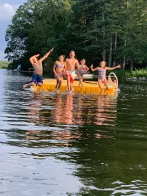 Lakeside Home on Great Pond in Belgrade Lakes with hot tub, walk to village. - Image 3