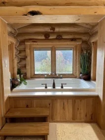 Grandpa’s Place. Exclusive, Stunning, Private Log Home. Firepit & Pond.  - Image 4