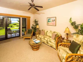 Hawaii Style w/Lawn off Lanai, Full Kitchen, WiFi, Ceiling Fans, DVD–Kaha Lani 111 - Image 4