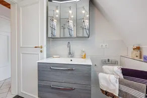 Appartamento 'Ferienwohnung Bi-anne-to-huus' con terrazza privata, giardino privato e Wi-Fi - Image 4