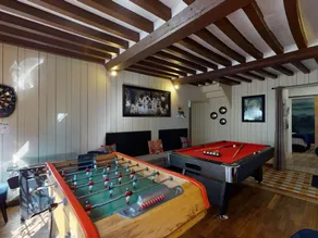 La Clef Decamp Villa et Cour Paradis 22 pers billard 20 min mer - Image 3