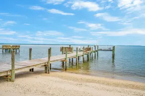Sea Glass Beach House!  Large sand beach, dock and hot tub! Pets welcome! - Image 3