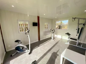 Charming Cottage with Private Heated Pool, Fitness Room, Game Room, Near Rillé Lake - Image 2
