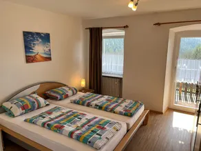 Appartamento 'Ferienwohnung Panoramablick' con vista sulle montagne, terrazza condivisa e Wi-Fi - Image 3