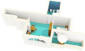 Studio, am Meer, Schlafmöglichkeit für 3 (Mughetto) - Image 5