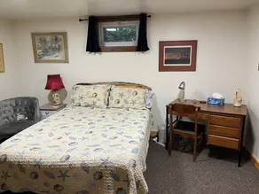 Peaceful Basement Apartment among serene woods, paths, and a stream near Acadia  - Image 4