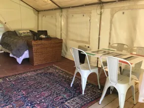 Full Site Woodland Glamping Rental near 3 of NY's Finger Lakes for 14+  - Image 5