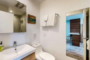 Contemporary Condo | Mountain Views & Balcony | 1 Block to Beach - Image 4