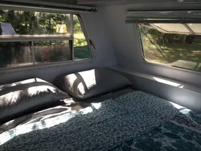 Get lulled to sleep by Lake Superior in Vintage camper 5 steps from the water - Image 3