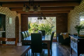 A tranquil & luxurious 4 bedroom home with a pool & wood fire - Image 5