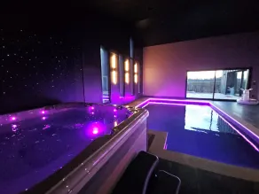 Ô TEMPS SUSPENDU piscine intérieure, spa, sauna privés en campagne - Image 2