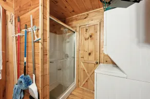 Cozy Creekside Cabin With Wraparound Porch 1 Bedroom Home - Image 2