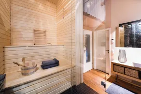 HexenburgbeiDresden 2 Zimmer Architektenwohnung mit eigener Sauna, Whirlwanne und Kamin - Nähe Sächsische Schweiz - Image 2
