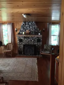 Klassisk Maine Cabin på rolige panther dam i Raymond, ME - Image 2