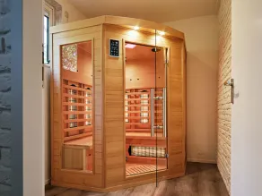 Wellness bungalow, 3 bedrooms for a total of 6 persons and with private sauna - Image 2