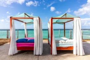 Tolles Dach Penthouse in St. Lawrence Gap, mit Blick auf das Karibische Meer - Image 4