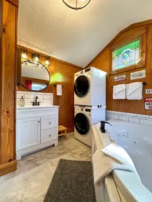 Relax @ Mt. Melody Log Cabin. Brand New Hot Tub and Masterbath. by Trout Stream - Image 3