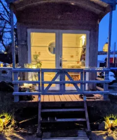 \"Bunk 14\" circus wagon / tiny house by the sea, glamping - Image 5