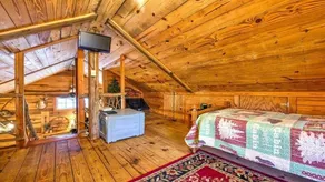 Roughin' it - Secluded, Rustic 2 BR / 1 BA Mountain Cabin, Hot Tub, Private - Image 5