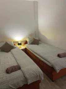 Apartment have 2 apartmana, with bathrooms. Available is a kitchen and a terrace - Image 5