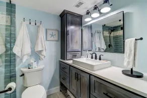 Direct beach access, oceanviews galore and has enough beds for your entire family! 445 Amelia by the Sea - Image 4