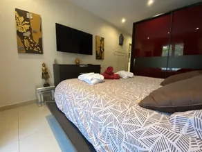 Villa calme Plage 10 ' à pied SPA extérieur Piscine Chauffée Boulodrome - Image 3