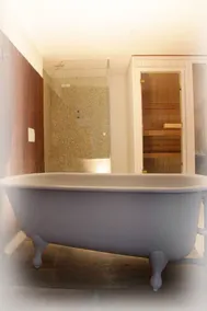 Deluxe farmhouse, smokehouse kitchen, tiled stove, bathroom in stable, Whirlpool - Image 3