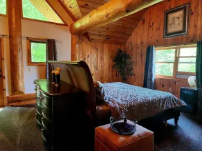 Lake Vermilion Luxus-Blockhaus auf einem privaten Sandstrand und Motorschlitten Spur - Image 2