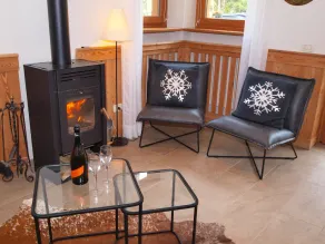 Champoluc centrum ved siden af ​​skilifter, 3 soveværelser, hyggelig log brænder, Wifi, 6 sovepladser - Image 2