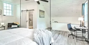 \"Serene 1 Bedroom with River View, Gardens, and Private Amenities, Near Town\" - Image 4