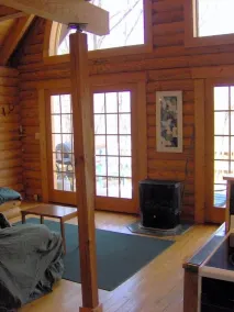 Schöne Log Chalet ... Whirlpool auf Deck ... Secluded..Near Luray - Image 4