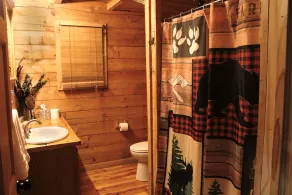 Cabane en rondins de 4 chambres près du complexe Snowshoe - Image 4