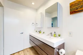 Contemporary Condo | Mountain Views & Balcony | 1 Block to Beach - Image 3