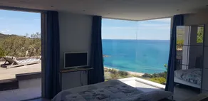 MINI VILLA 2/4 personnes  CALME - CHARME - VUE MER - PISCINE CHAUFFEE - JACUZZI - Image 5