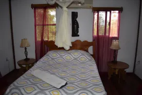 Set in jungle, Wild Orchid is a self catering 2 bedroom cabin with private porch - Image 5