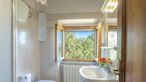 Independent holiday house surrounded by a wide fenced garden  with pool , located in the Tuscan coun - Image 3
